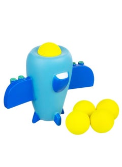 Expressions 1Pc Foam Ball Popper Toy Squeeze & Launch Airplane Toy W/Foam Balls Included Plane Ball Shooting Squishy Toy Anxiety Relief Items Sensory Toys Squeeze Toys For Kids Toddler Toys  - Image 1
