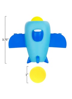 Expressions 1Pc Foam Ball Popper Toy Squeeze & Launch Airplane Toy W/Foam Balls Included Plane Ball Shooting Squishy Toy Anxiety Relief Items Sensory Toys Squeeze Toys For Kids Toddler Toys  - Image 5