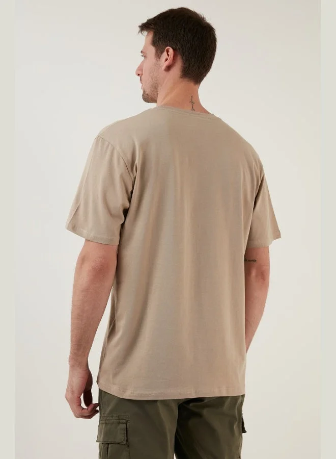 Buratti  Buratti 100% Cotton Relaxed Fit Crew Neck T Shirt Men's T SHIRT 5902605 for Men | Best Price UAE