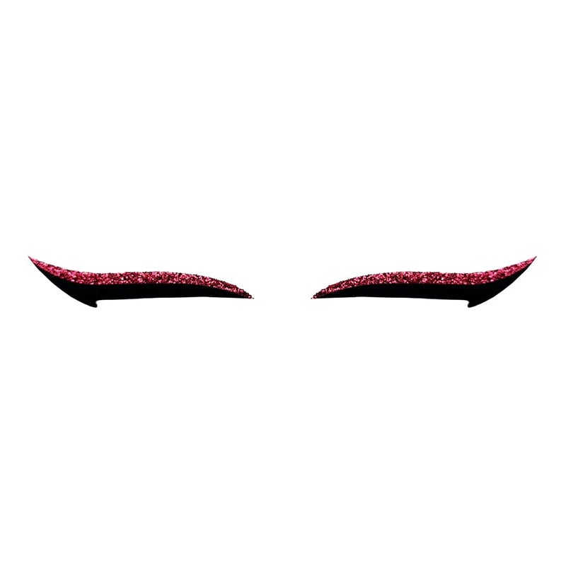 Comet Busters Glitter Hot Pink Eyeliner Stickers (EYE004) - Image 5