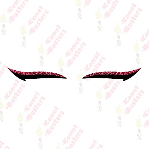 Comet Busters Glitter Hot Pink Eyeliner Stickers (EYE004) - Image 4