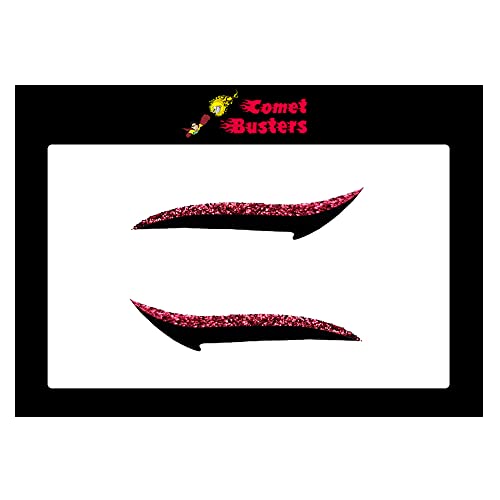 Comet Busters Glitter Hot Pink Eyeliner Stickers (EYE004) - Image 3