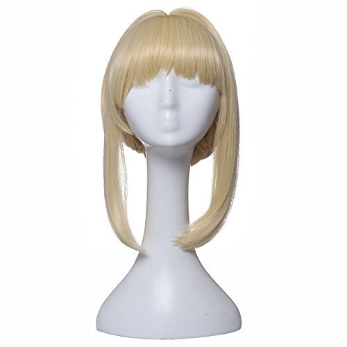 ColorGround Long Blonde Prestyled Cosplay Wig with Braids - Image 5