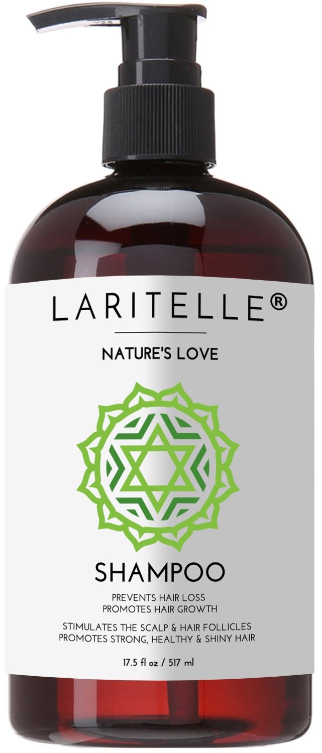 Laritelle Organic Shampoo 175 oz Organic Quinoa Keratin Follicle Stimulating Rosemary Ginger Grapefruit Hair Loss Prevention Clarifying Softening Strengthening NO GMO Vegan