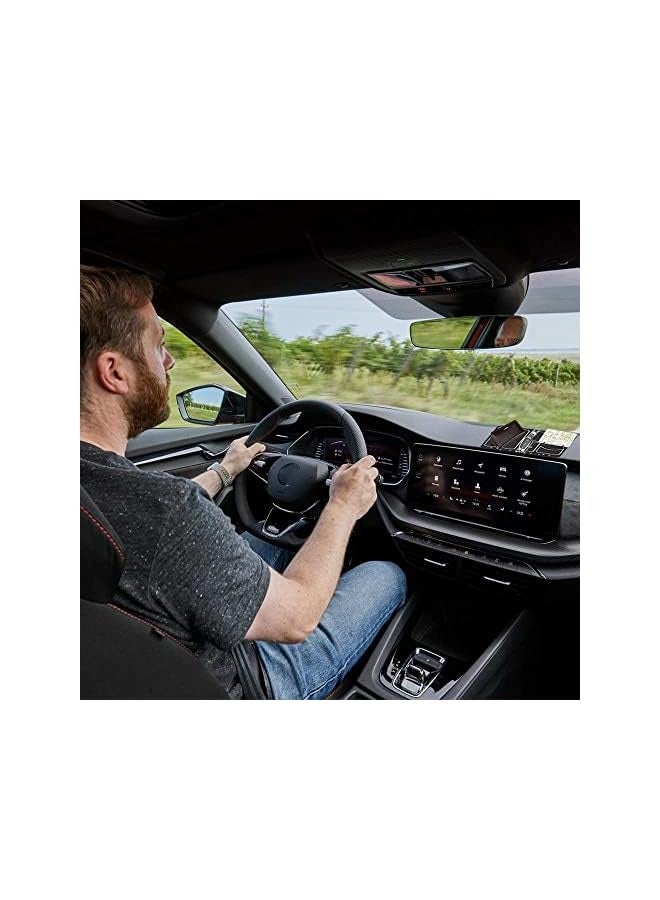 erorex Non-Slip Phone Pad for 4-in-1 Car Non Slip Phone Pad for Car, Universal 360°Rotation Dash Holder Multifunctional Car Dashboard Organizer Tray Anti Slip Mat Sticky Pad (Black) - Image 2