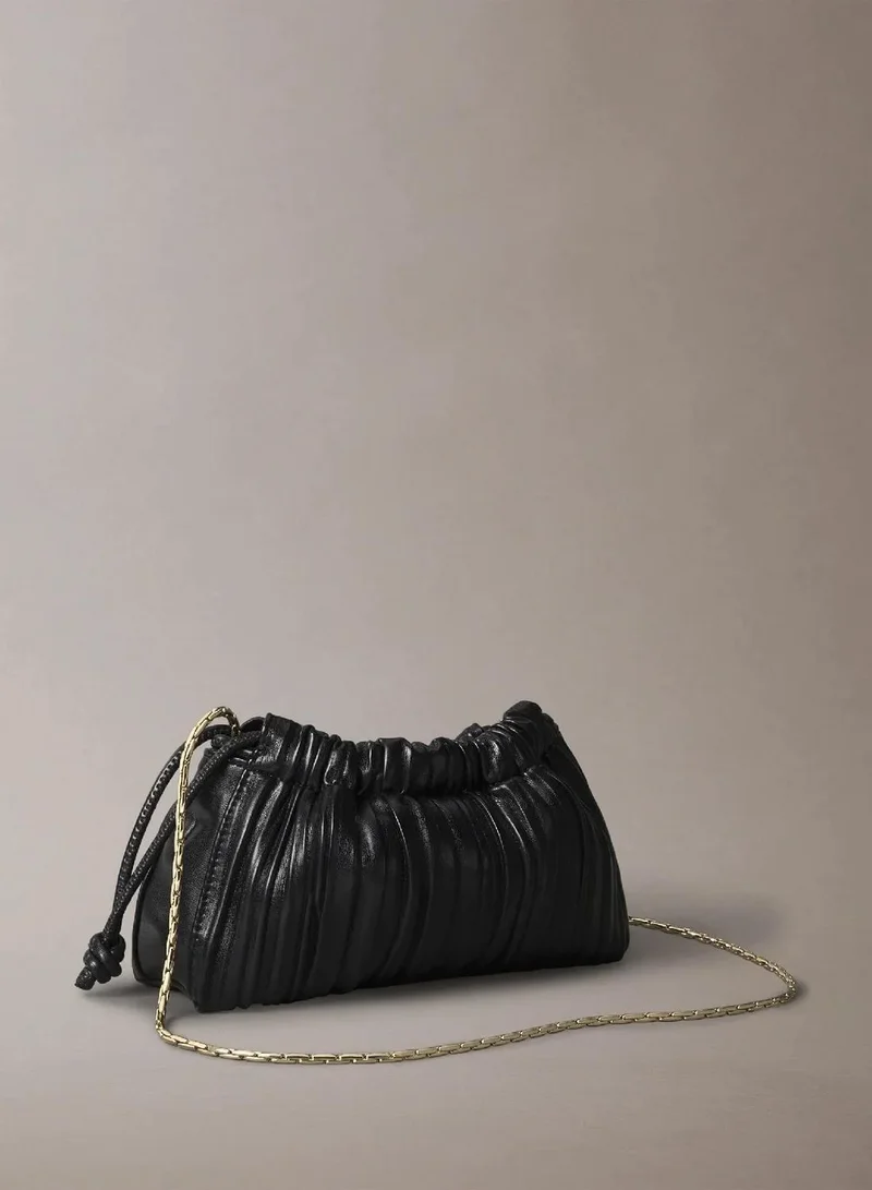 Calvin Klein Jeans Mini Plissé Crossbody Bag