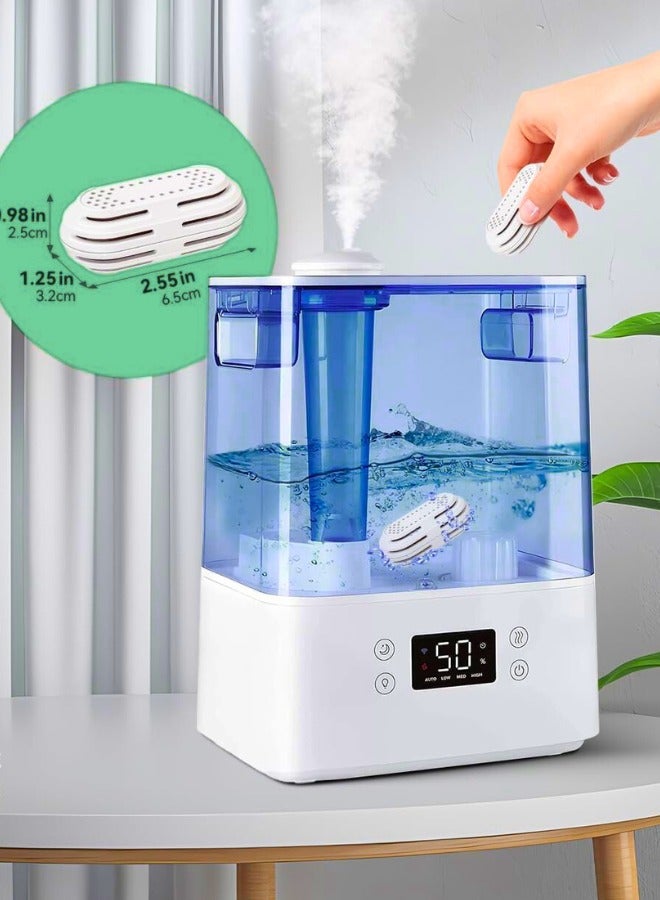 Chase Up 4 Pack Humidifier Water Softener Filter Cartridge Compatible with All Top Fill Humidifiers, Demineralization Replacement to Remove Calcium & Magnesium Ions, Extend Humidifier Life - Image 3