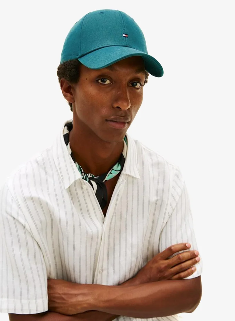 Tommy Hilfiger Deep Ocean Hilfiger Flag Embroidery Baseball Cap  | Best Price UAE