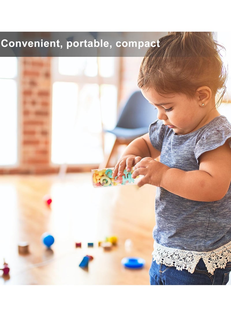 Excefore Suction Cup Letters Toys, Washable Alphabet Educational Toys Learning Spelling Games Educational Bath Toys Kids Interactive Toys Alphabet Learning Toys for Toddlers(Set of 26) - Image 5