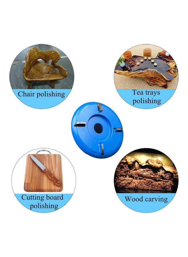 Wood Carving Disc Multicolour 9x2x9cm - Image 4