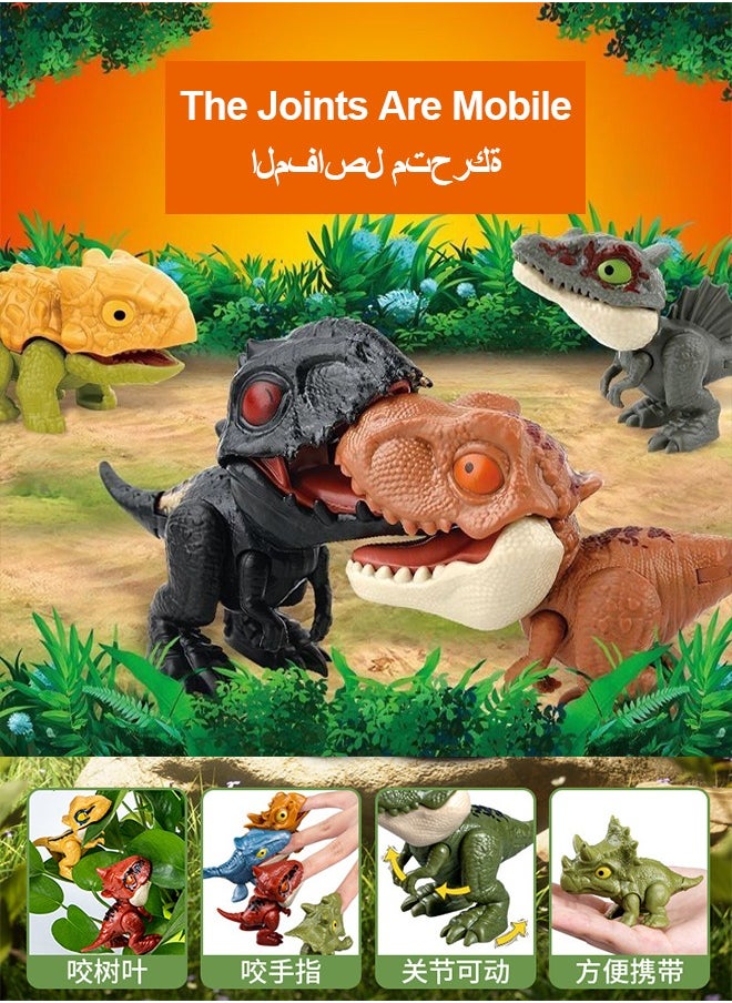 FUNCOT Jurassic Dinosaur Toys, Birthday Gifts, Suitable for Boys and Girls Over 3 Years Old, Joints Can Be Moved, 10PCS Randomly  - Image 3