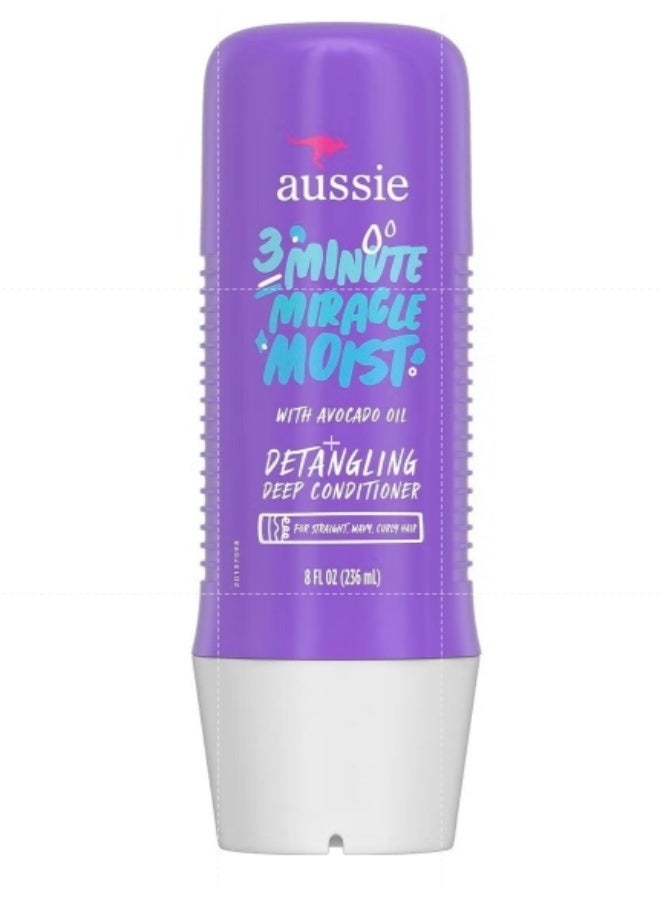 بلسم 3 مينت ميراكل مويست للترطيب العميق بالافوكادو من اوسي 236 مل