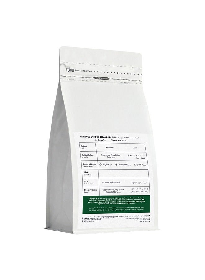 The Caphe Vietnam Fine Robusta Coffee – Anaerobic Natural Process (Single Origin, Ground) 1KG | Medium Roast, Freshly Roasted in Dubai - Image 2