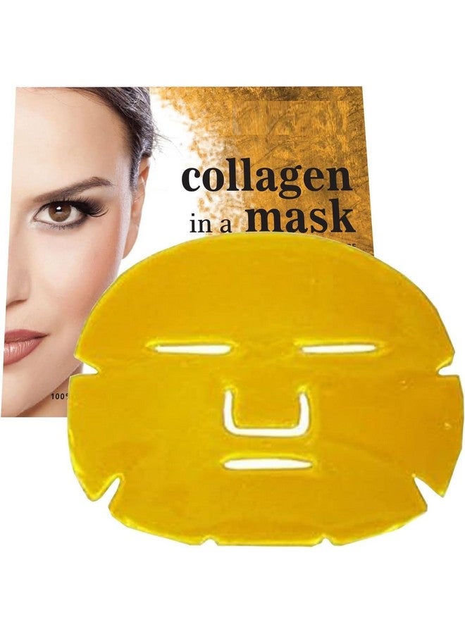 VPGS 24K Gold Gel Collagen Facial Masks, Face Mask For Anti Aging, Whitening, Puffiness, Anti Wrinkle, Moisturizing, Deep Tissue Rejuvenation and Hydrates Skin, Spring Summer Cool Feel (3 PACK) - Image 1