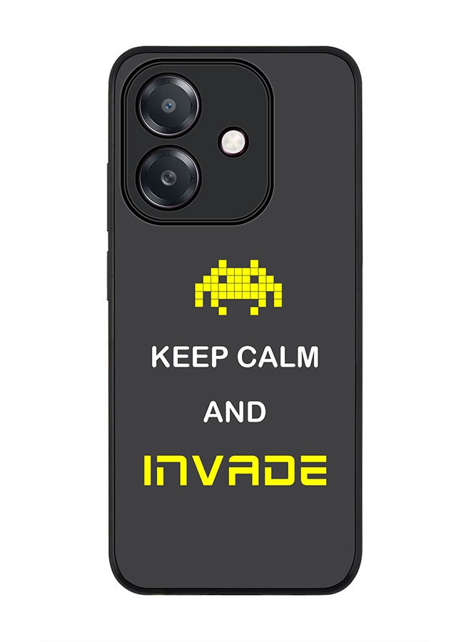 Stylizedd For Oppo A5i Case,Slim fit Camera Protection, Shockproof Thin Phone cover  - Keep Calm And Invade