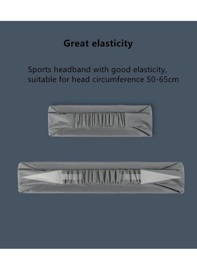 Sports Yoga Headband, Running Sweat-absorbing Headband, Men And Women Summer Fitness Antiperspirant Band, Wide-brimmed Headband, Quick-drying Headscarf