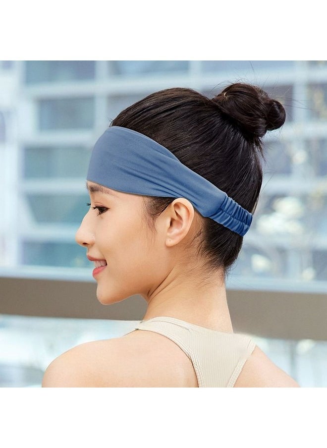 Sports Yoga Headband, Running Sweat-absorbing Headband, Men And Women Summer Fitness Antiperspirant Band, Wide-brimmed Headband, Quick-drying Headscarf