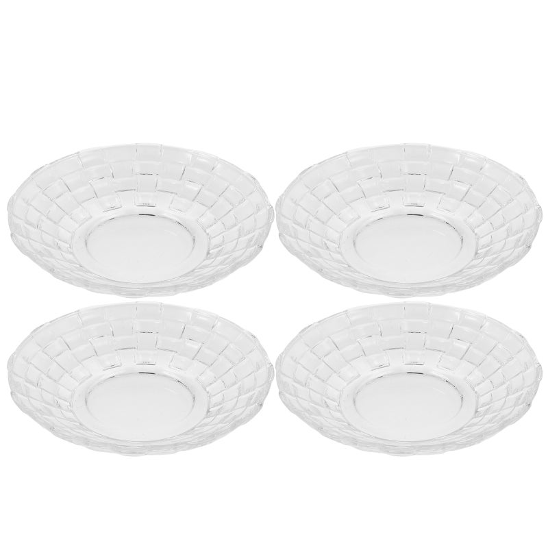 🍳 طبق فواكه زجاجي شفاف متعدد الاستخدامات للأماكن الترفيهية - Image 1