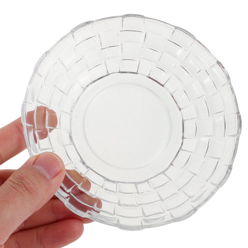 🍳 طبق فواكه زجاجي شفاف متعدد الاستخدامات للأماكن الترفيهية - Image 4