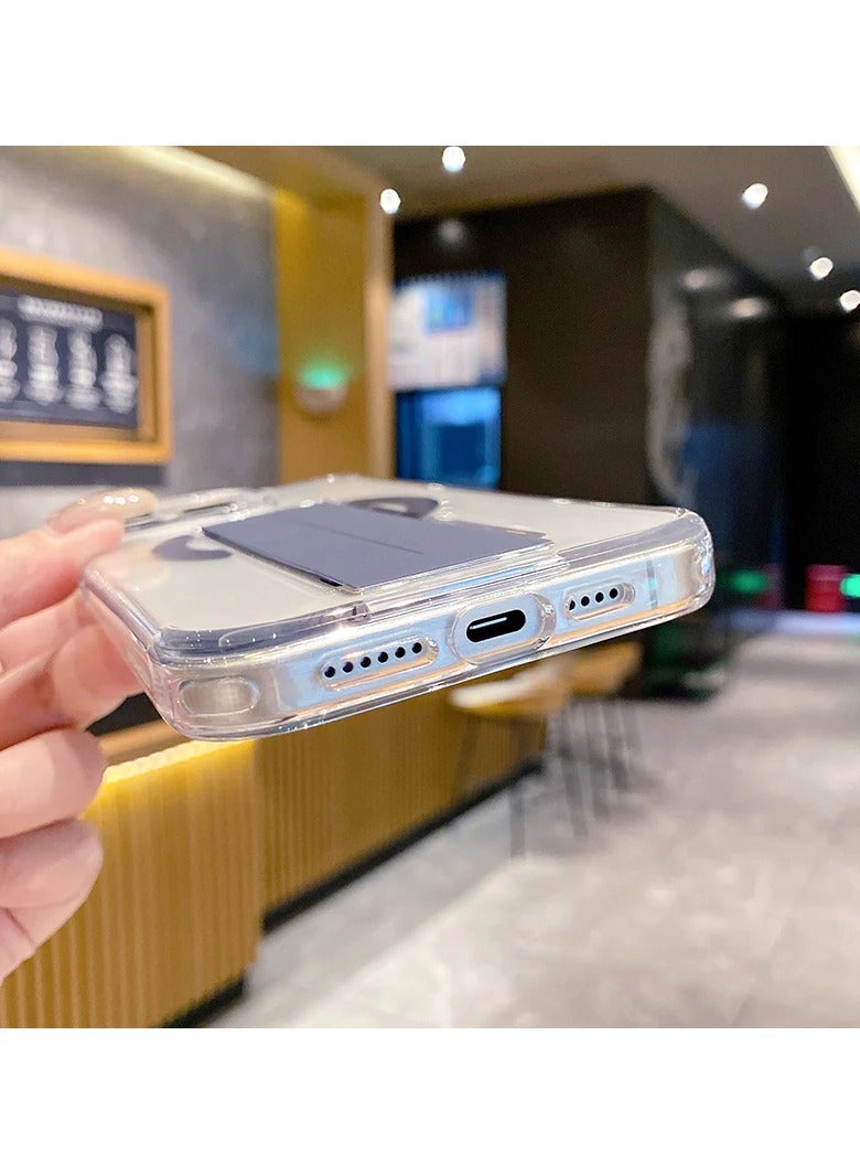 يونيك وان جراب MagSafe Grip لهاتف iPhone 16 Pro Max - حماية من السقوط من ارتفاع 13 قدمًا، ظهر شفاف كريستالي مضاد للاصفرار، تثبيت آمن بيد واحدة FlexGrip™، متوافق مع الشحن اللاسلكي MagClick™، مقاوم للصدمات ومقاوم للخدش - Image 2
