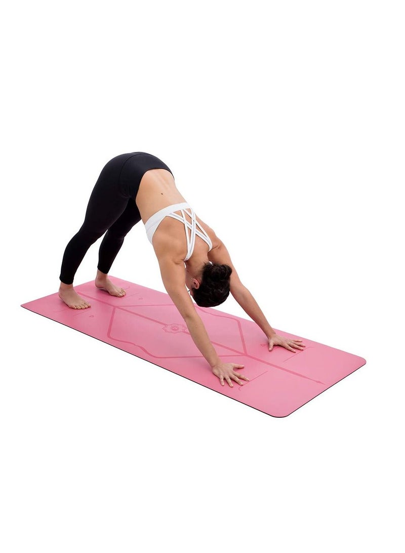 تحصين اليوغا ضد الانزلاق مع قبضة طبيعية مصنوعة من المطاط الطبيعي - Image 4