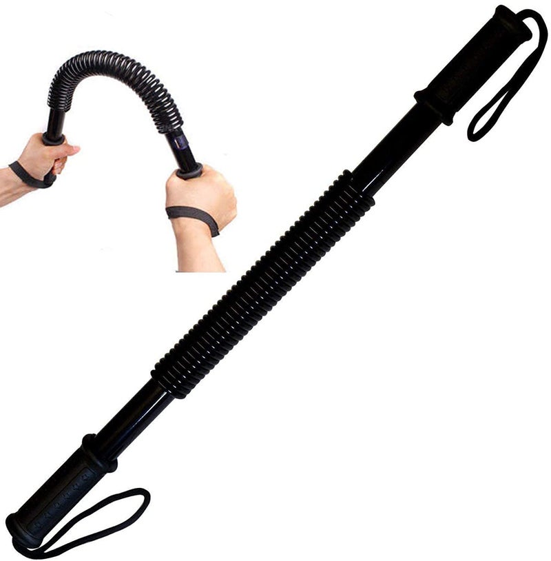 Toyshine Spring Power Twister (20kg) Bar Equipment for Upper Body & arm Strengthening Workout - Black (SSTP) - Image 4