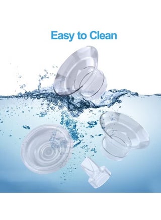 9 Pack Breast Milk Pump Inserts 13/15/17/19/21mm Compatible with Momcozy Wearable Breast Pump, for TSRETE/Spectra/Medela 24mm Shields, Include Silicone Diaphragm&Duckbill Valve - view 3