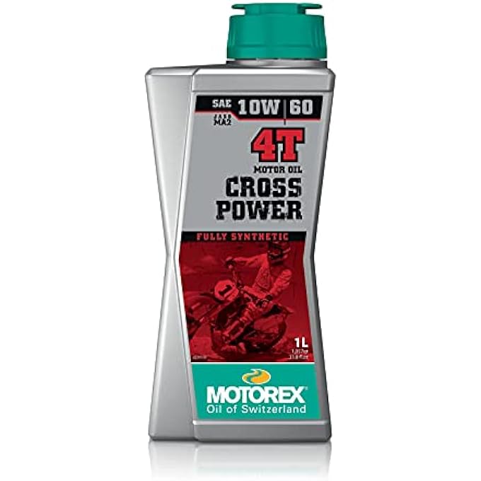 POWER SYNT 4T SAE 10W-60 JASO MA2 API SJ SH SG MOTORCYCLE ENGINE OIL, 1L