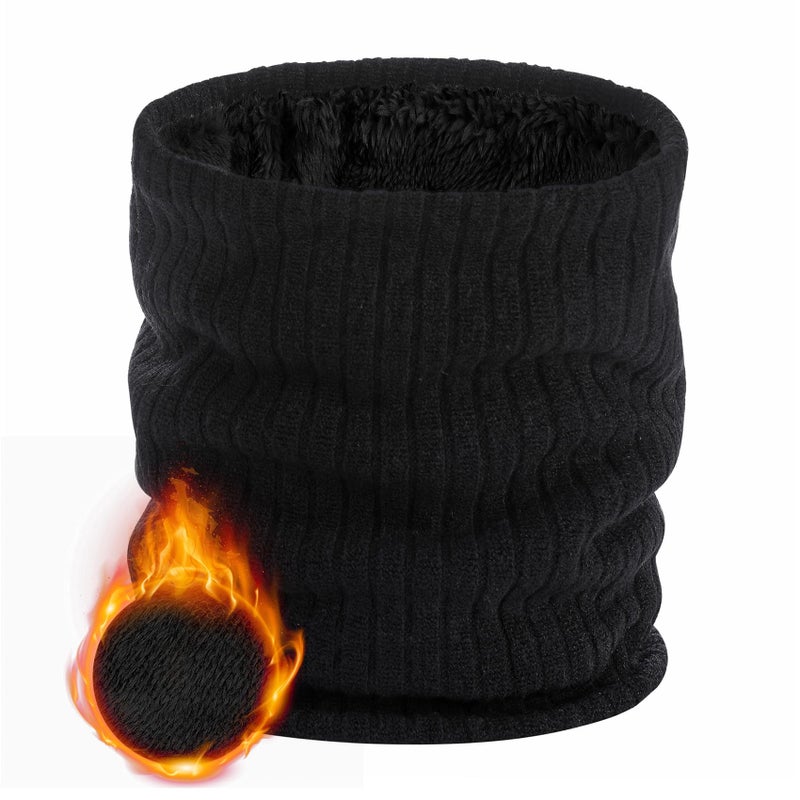 Pukavt Winter Knitted Neck Gaiter For Men And Women Neck Warmer Windproof Ski Mask Face Scarf for Cold Weather Outdoor Sports - Image 3