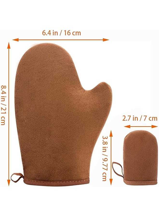 erorex Self Tanning Mitt Self Tanning Glove With Thumb Self Tanner Mitt Applicator For Reusable Sunless  - Image 5