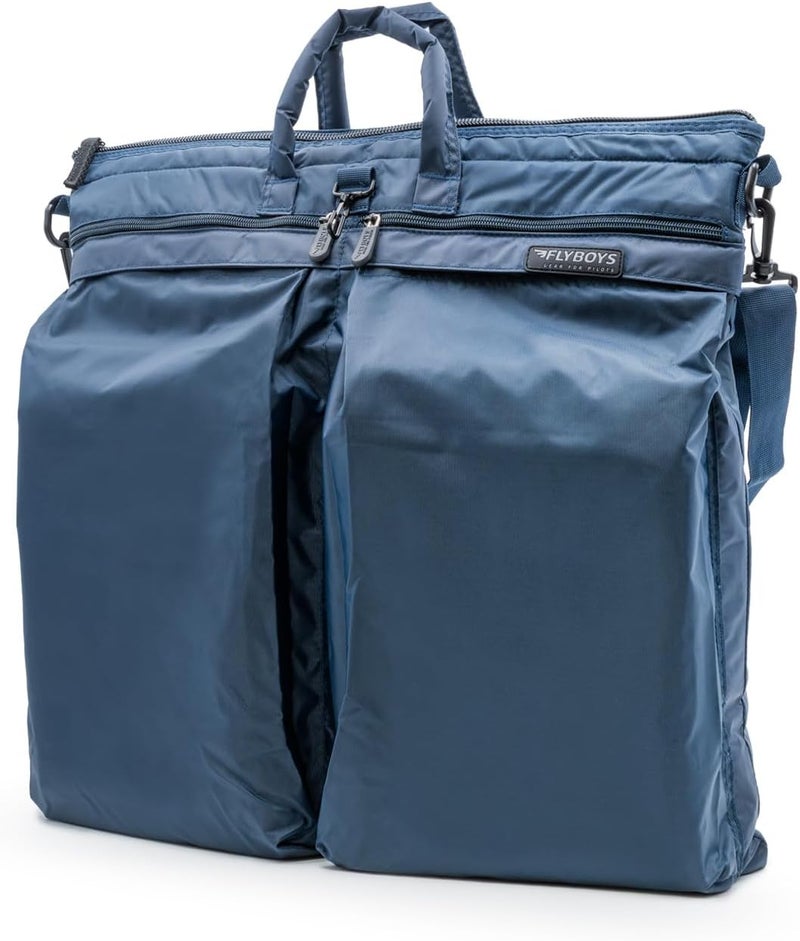 FLYBOYS Jumbo Helmet Bag - Blue, Fits All Military-Issued & Civilian Flight Helmets - Image 1