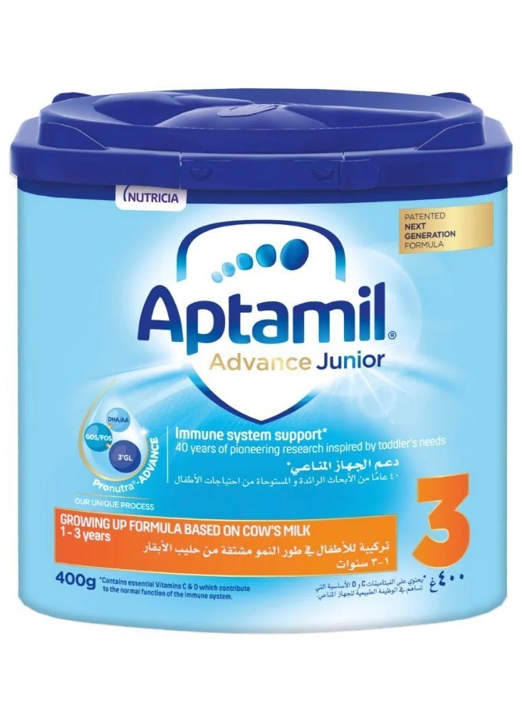 Nutricia Milupa Aptamil Advance Junior 3, 400gm