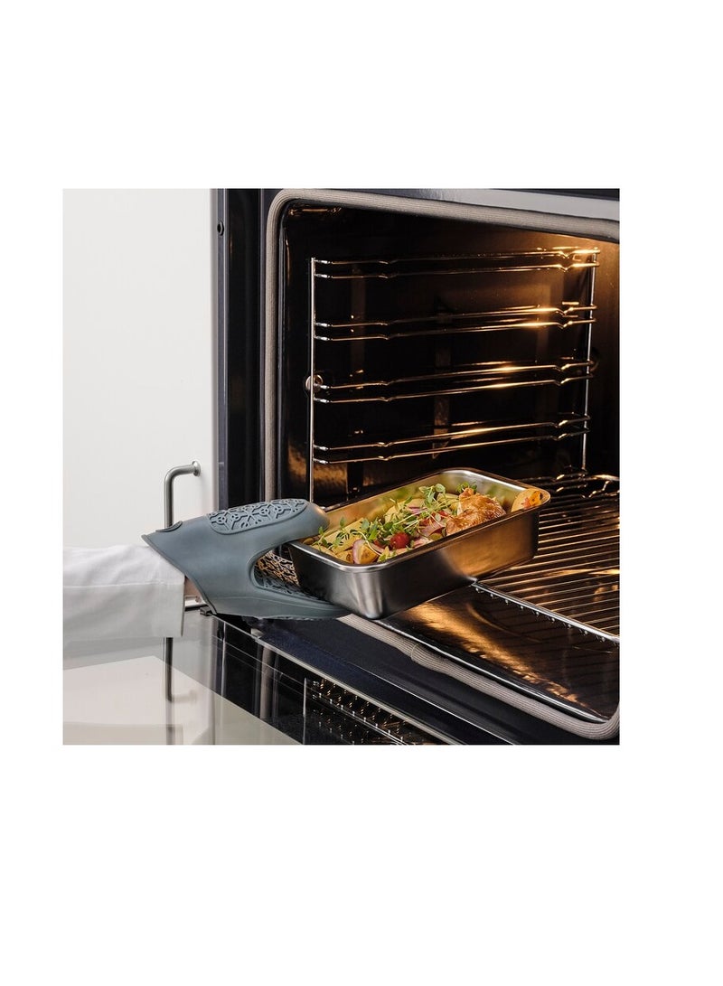 حافظة طعام بغطاء، مستطيل من الفولاذ المقاوم للصدأ / الخيزران 1.0 لتر - Image 3