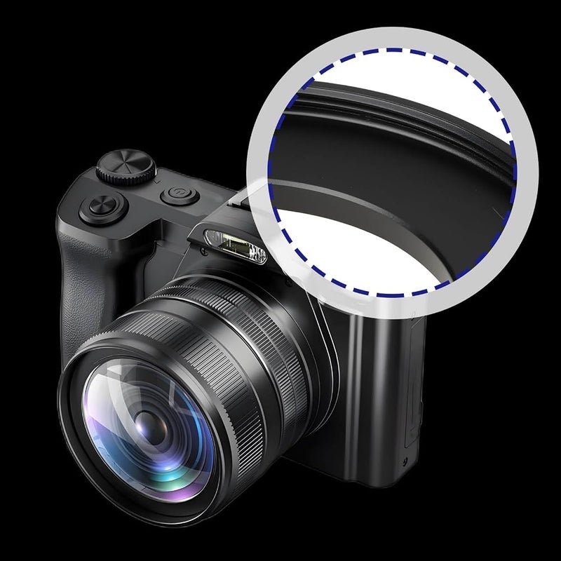 Briny River 2pcs Step Up Camera Filter Adapter Ring Aluminum Alloy 37mm to 52mm Thread 0.75mm Compatible with Filter Adapter Lens Hood Lens Cap - Image 3