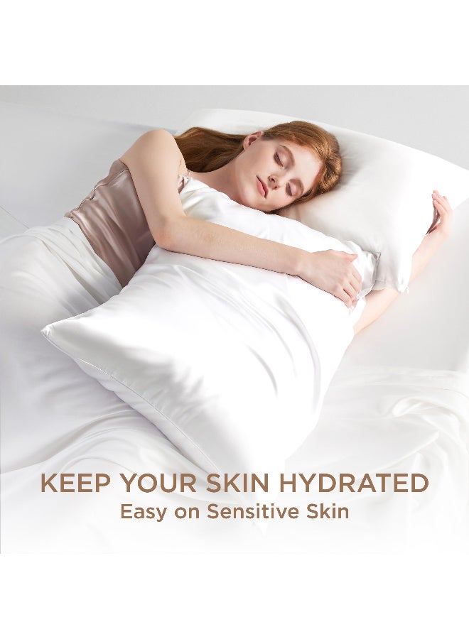 Life Style 1 set of  Luxury silk Satin Pillowcase with zipper for Hair and Skin, 55*75 cm - Image 2