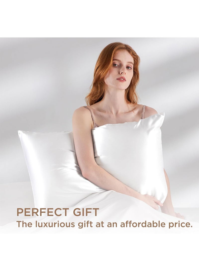 Life Style 1 set of  Luxury silk Satin Pillowcase with zipper for Hair and Skin, 55*75 cm - Image 3