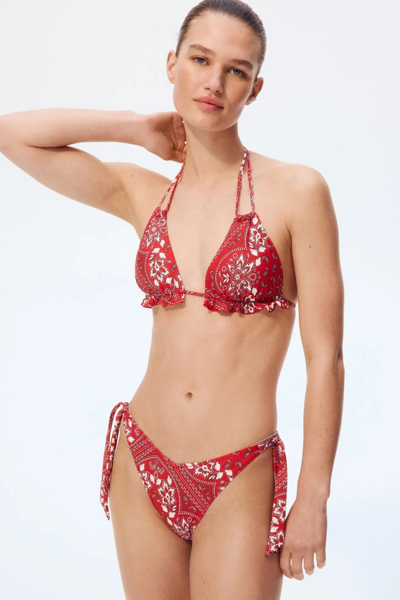 H&M Tie tanga bikini bottoms
