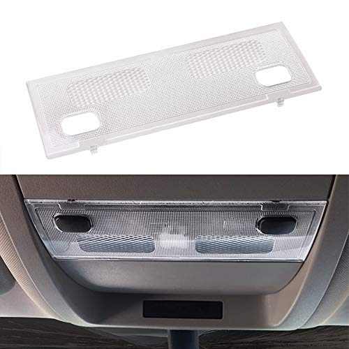 HERCOO Overhead Console Ceiling Cab Dome Lights Cover Lens Clear Frosted Housing for 15911049 Compatible with Chevy Silverado 2007-2014, Pack of 1 - Image 2