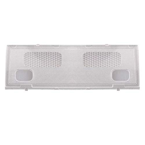 HERCOO Overhead Console Ceiling Cab Dome Lights Cover Lens Clear Frosted Housing for 15911049 Compatible with Chevy Silverado 2007-2014, Pack of 1 - Image 4