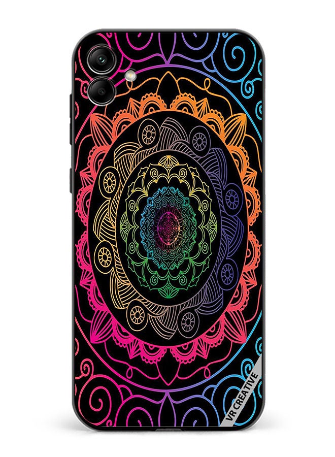 VR CREATIVE Protective Case Cover For Samsung Galaxy A04 Mandala Design Multicolour - Image 1