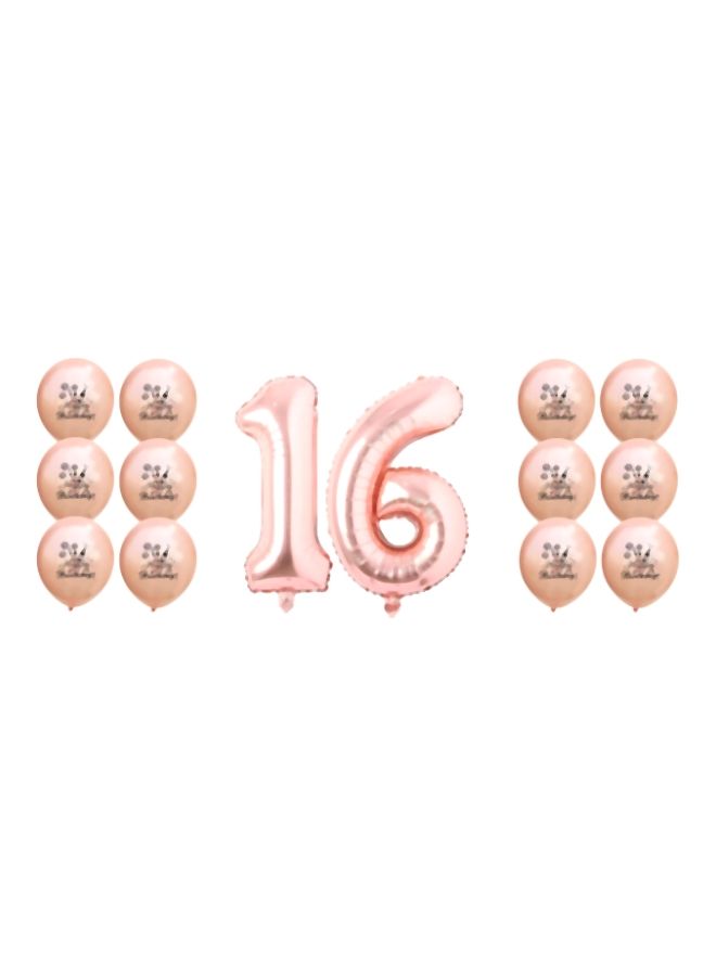 NIBEMINENT 26-Piece 16th Birthday Party Decoration Set - Image 2