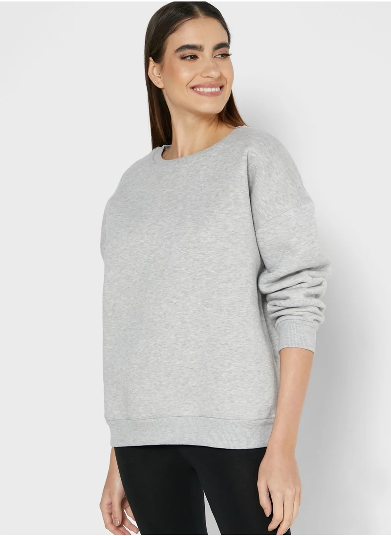 CHELSEA PEERS Crew Neck Loungewear Sweater