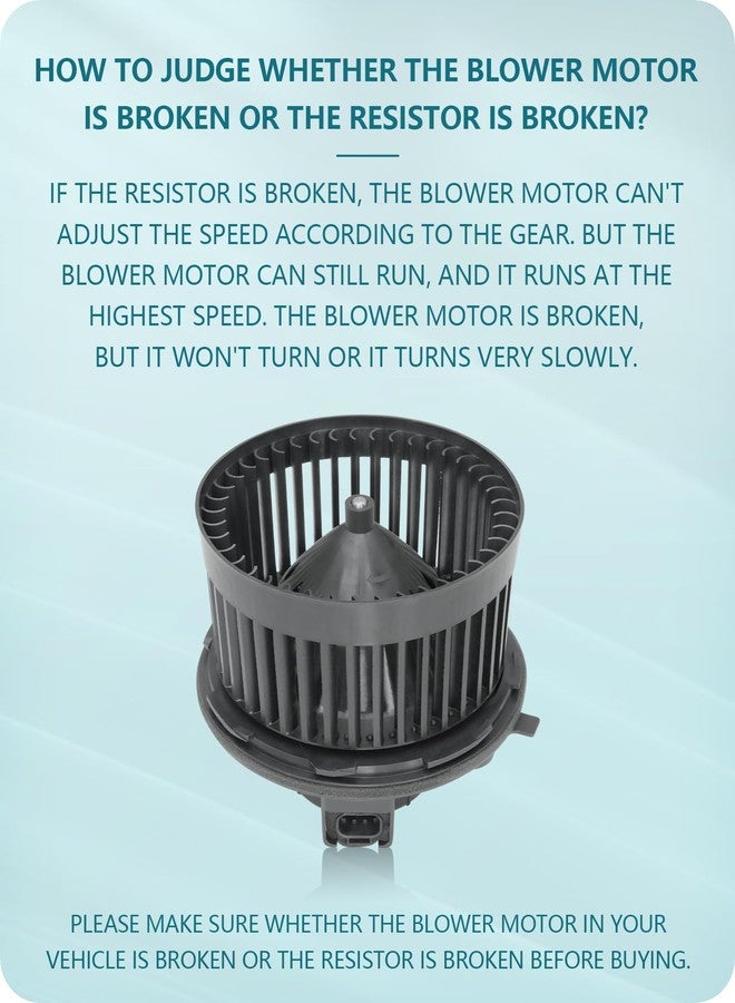Marsflex Blower Motor Front for Toyota Tundra Camry 4Runner Highlander Venza Avalon 2007 2008 2009 2010 2011 2012 2013 2014 2015 2016 2017 2018, for 2007-2019 Lexus OE: PM9351 75830 871030E040 - Image 4