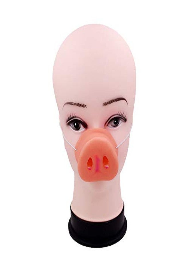 Soochat Pig Nose Snout Accessories with Elastic Band Pig Costume Party Favor Mask for Halloween Props Tricks Toy - Image 3