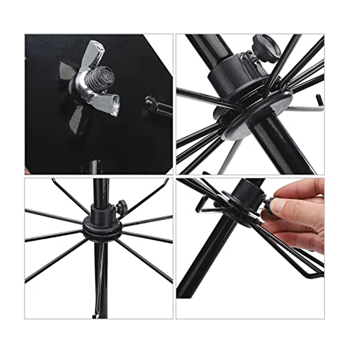 Firlar Rotating Jewelry Display Holder, 3 Tier Rotating Necklace Holder Rack Fashion Counter Jewelry Tree Stand Display Organizer for Necklaces, Bracelets, Earrings, Ring - Image 3