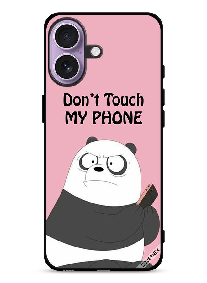 Covernex Apple iPhone 17 Protective Case Cover Don't Touch My Phone Panda - Image 1
