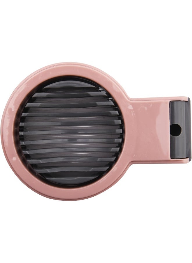 Cuisine Art Abs Egg Cutter With Stainless Steel Wires, Durable And Ergonomic, Light Maroon (Rose)  - Image 2