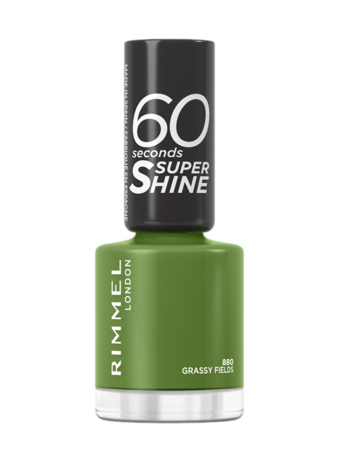 RIMMEL LONDON طلاء أظافر 60 سيكوندز - 880 - جراسي فيلدز، 8 مل  - Image 1
