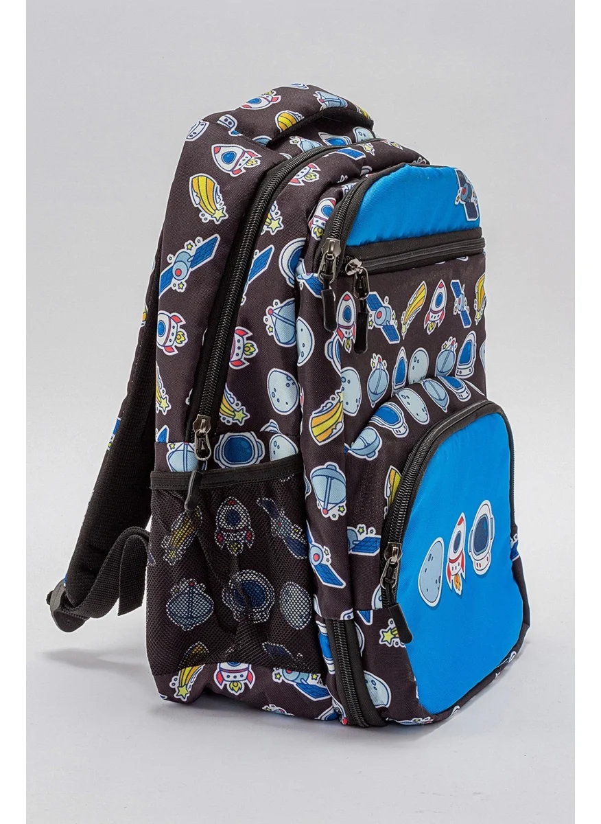 Mnpc Unisex Kids Space School Bag