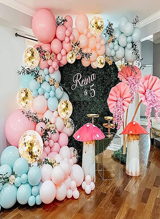 KALOR 18 inch Pastel Pink Balloons, 10pcs Thick Latex Round Helium Balloons for Birthday Family Party Wedding Party Baby Shower Decoration Supplies - Image 3
